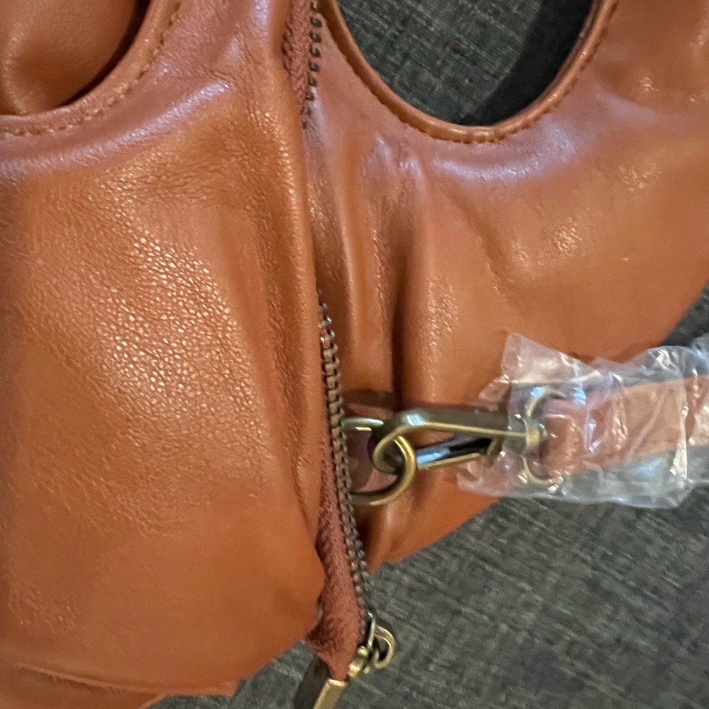 Tan Puff Women's Handbag - Picture 7 of 12